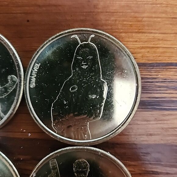 Disneyland DCA Guardians of the Galaxy Collectors Warehouse Medallion Set 2 - Picture 5 of 6